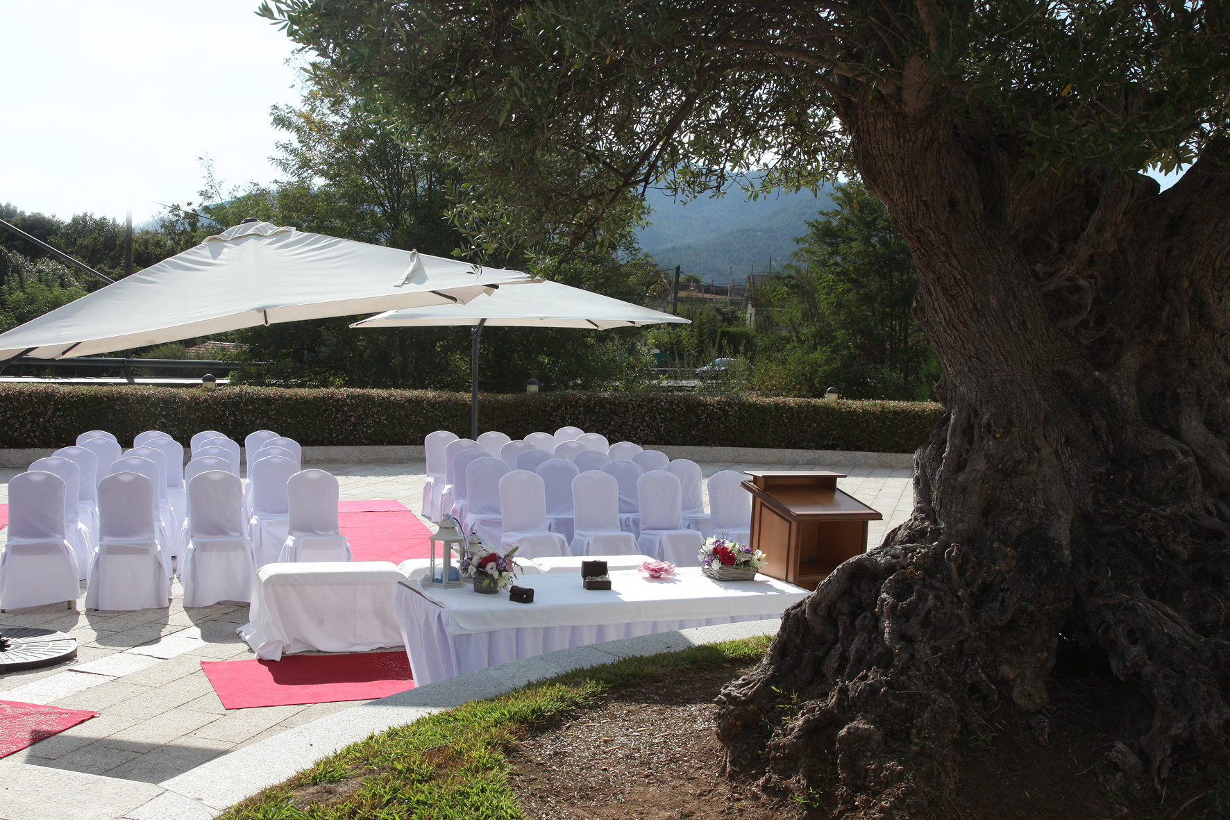 Boda civil en el exterior