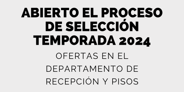 Proceso seleccion 2024